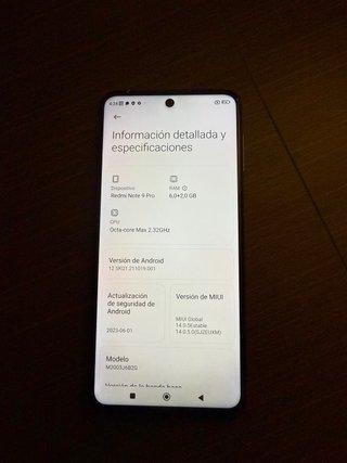 Xiaomi Redmi Note 9 Pro smartphone