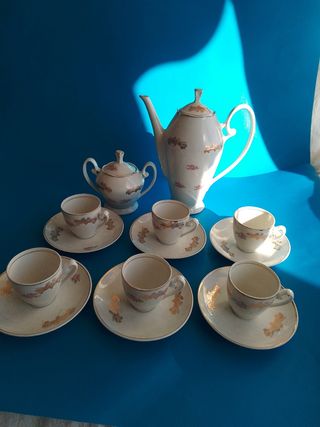 Juego de café antiguo