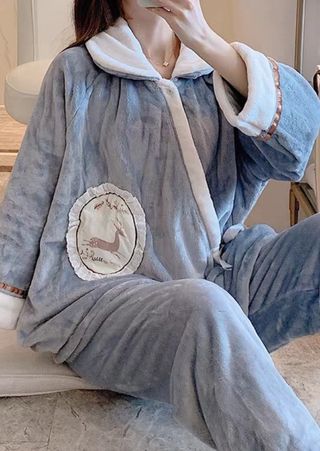 Pijama polar para premamá