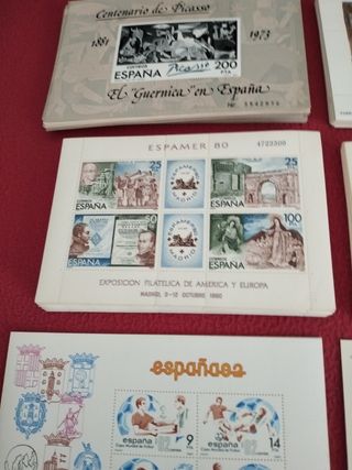 Lote de sellos en bloque