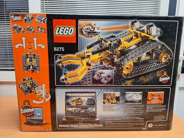 BULLDOZER MOTORIZZATO LEGO TECHNIC 8275