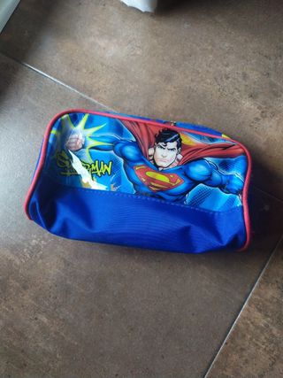 Bolsa de aseo infantil de Superman 
