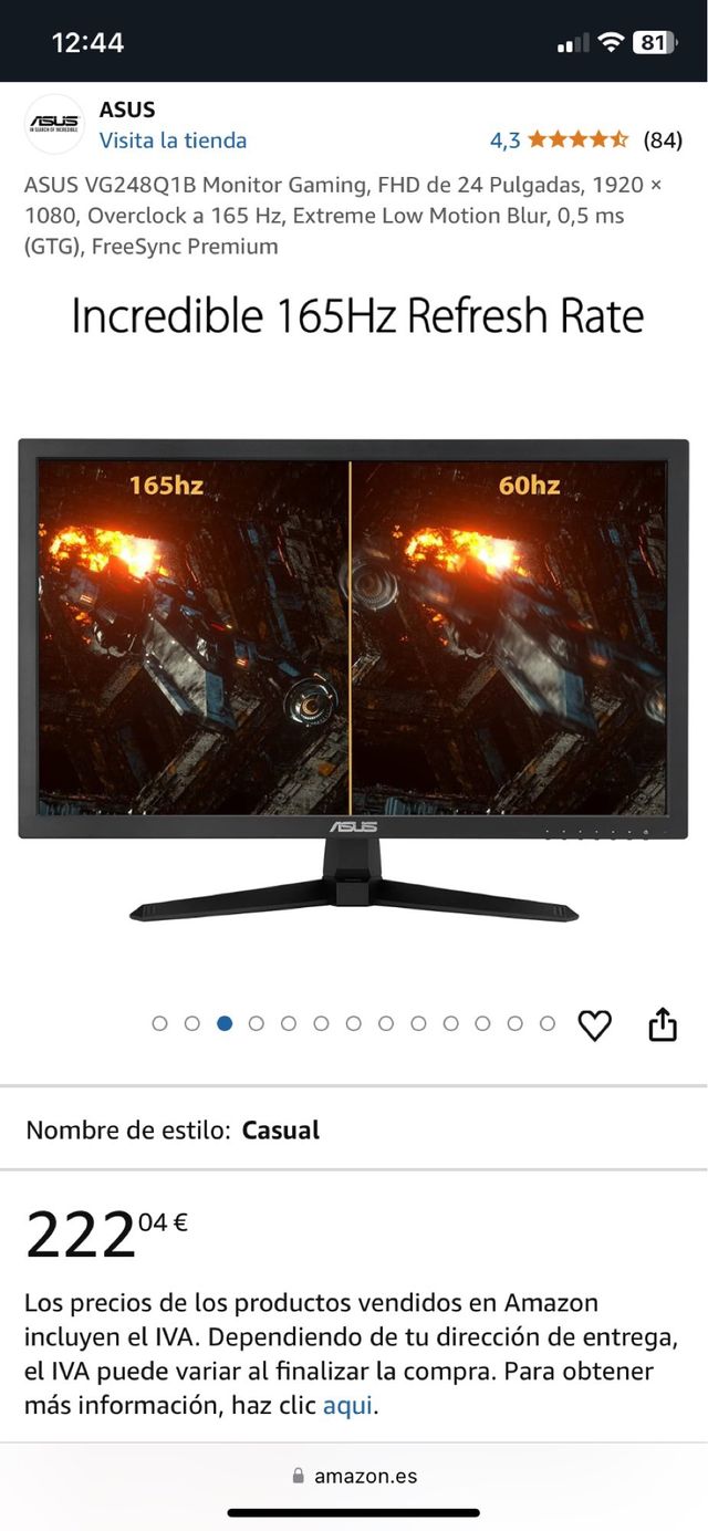 Monitor Asus VG248Q1B