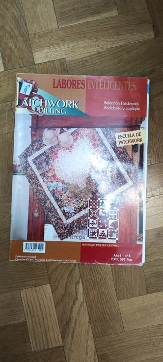 Tres revistas patchwork