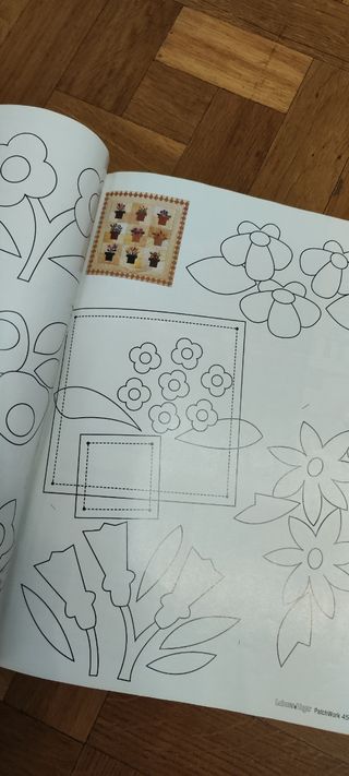 Tres revistas patchwork