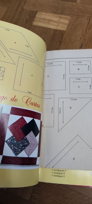 Tres revistas patchwork