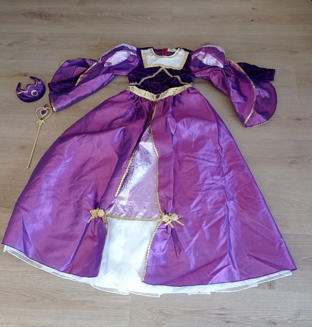 Fantasia de princesa de 8 a 10 anos