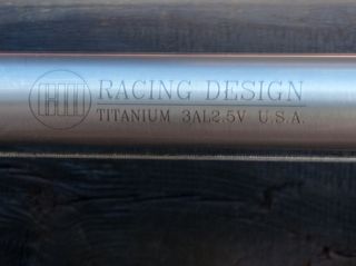 Bicicleta de titanio Racing Design