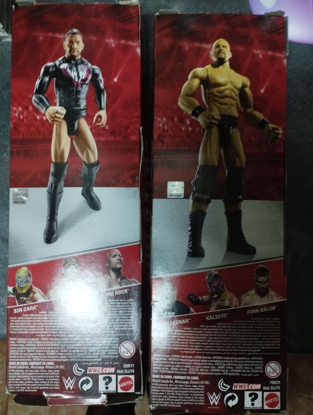 2 figuras WWE Mattel