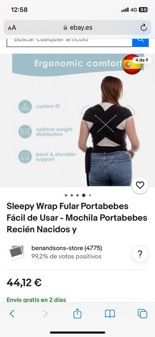 Mochila portabebé
