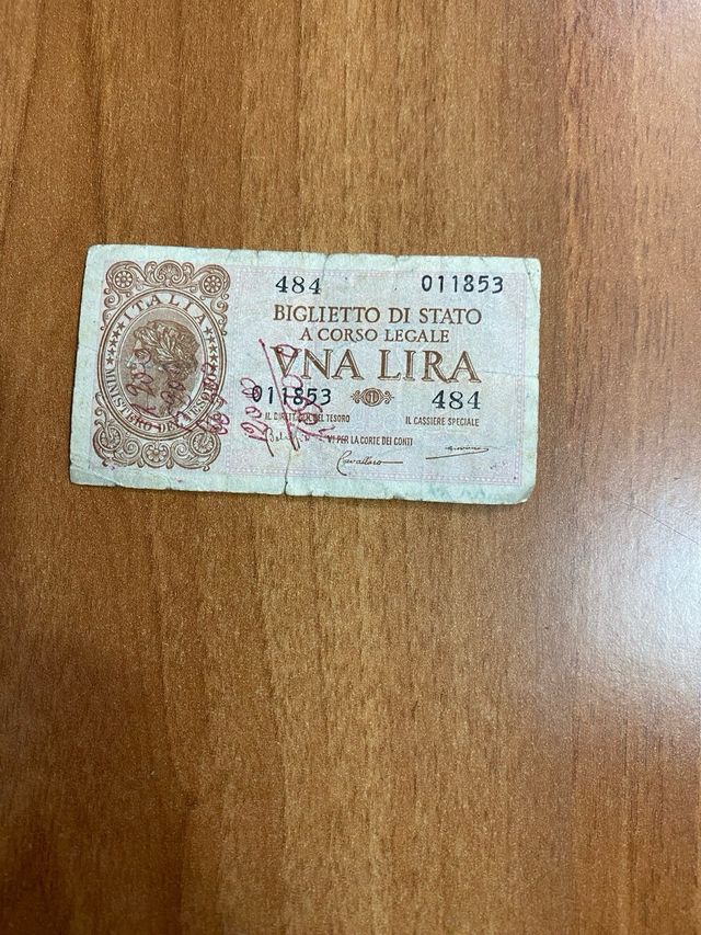 Moneda Una Lira