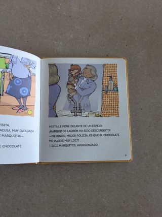 Libro infantil "Marquitos, ladrón" de N. Casariego