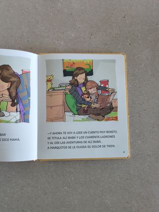 Libro infantil "Marquitos, ladrón" de N. Casariego
