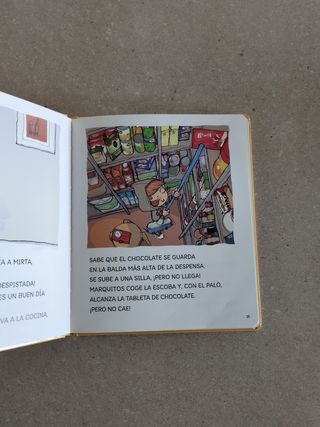 Libro infantil "Marquitos, ladrón" de N. Casariego