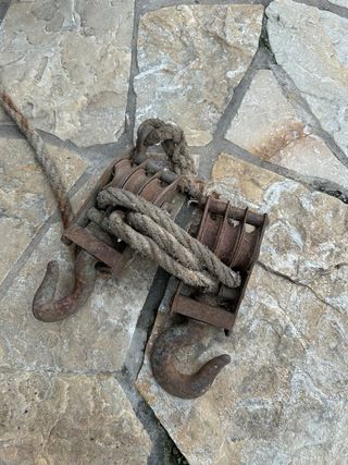 Polipasto doble polea