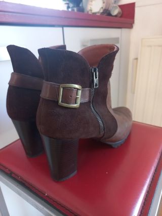 Botines piel