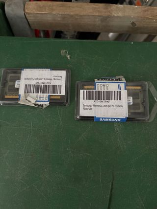 Tarjeta memoria Ram  pc portátil