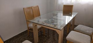 Mesa comedor y 6 sillas