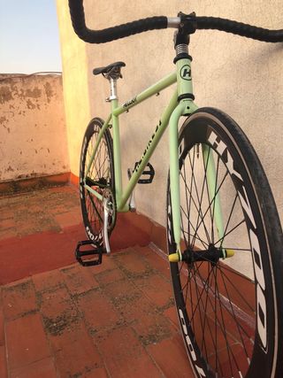 Bicicleta retro Fixie Vintag freno contrapedal