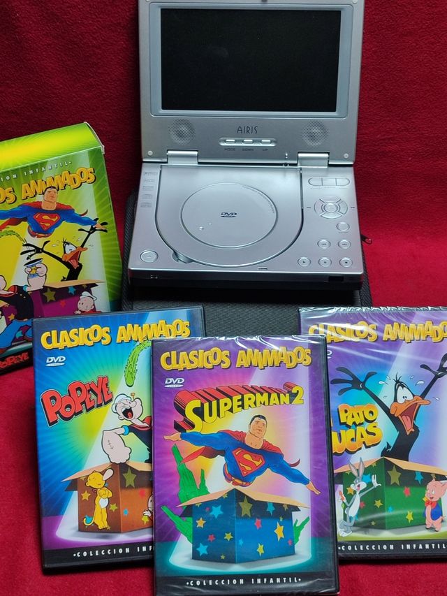 DVD AIRIS con películas infantiles