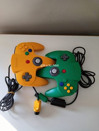 Mandos Nintendo 64. Buen estado.🟡🟢Original N64
