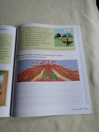 Lengua 1. Cuaderno 3. Cuadrícula.