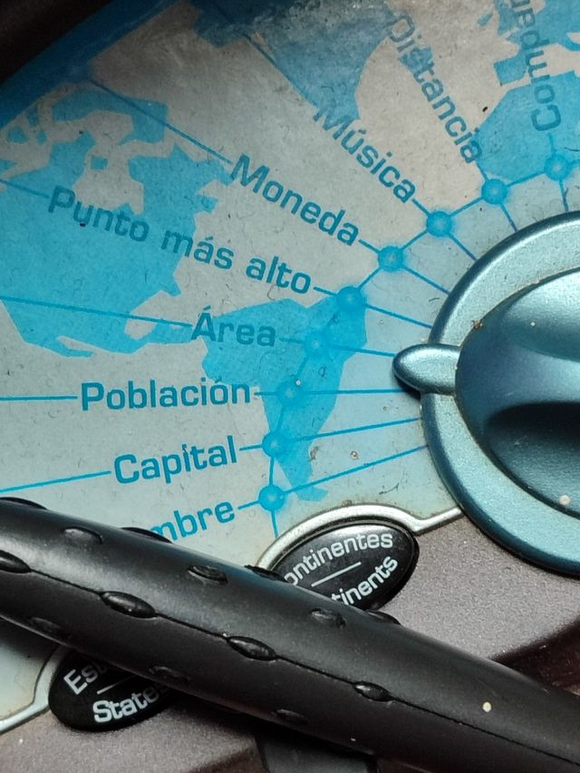 Globo terráqueo interactivo.