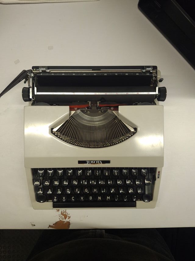 Máquina escribir