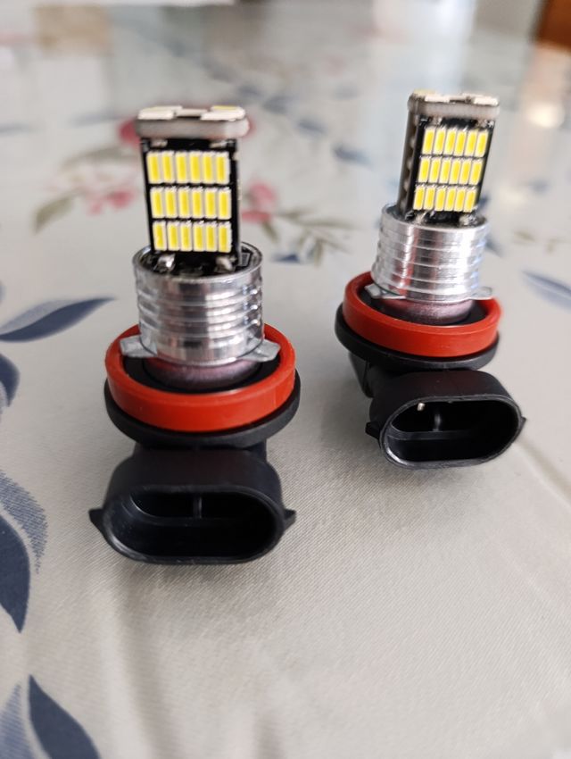 2 lamparas Led 6000 H11 ,