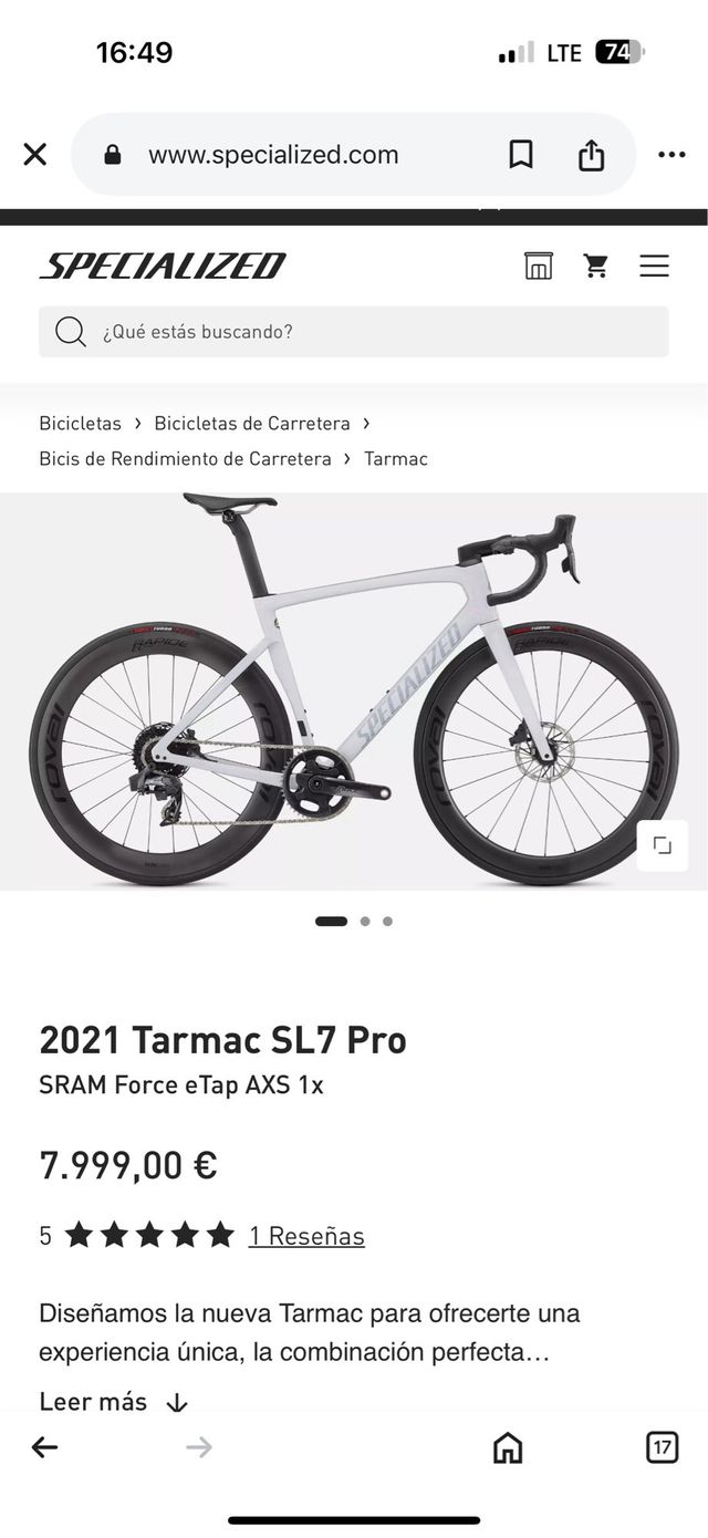 SPECIALIZED TARMAC SL PRO 7 (ORIGINAL)