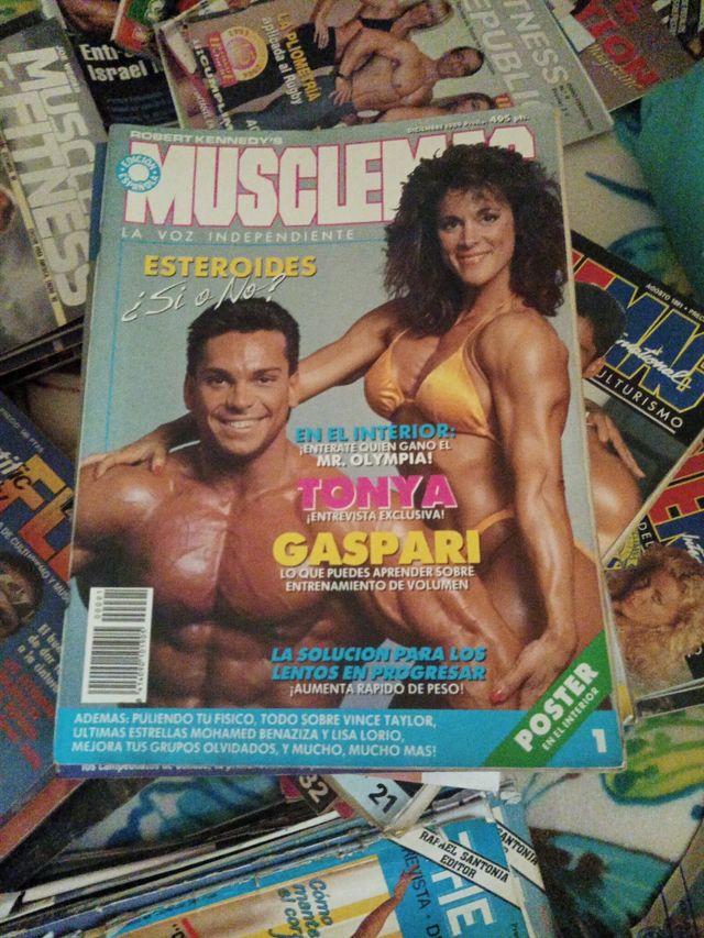 Novedad!Colección de revistas  culturismo años 89/