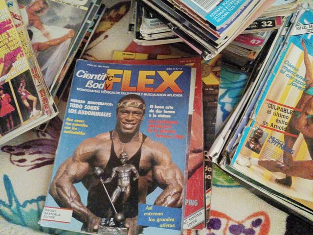 Novedad!Colección de revistas  culturismo años 89/