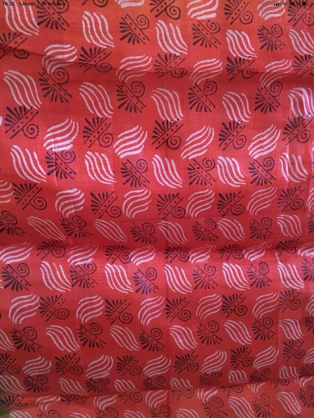 Sari de seda natural india