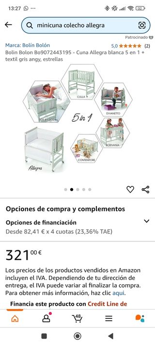 Minicuna Colecho Allegra

