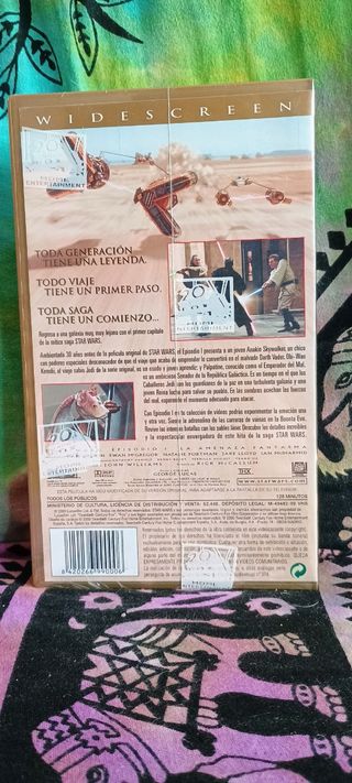 VHS Star Wars Precintado.