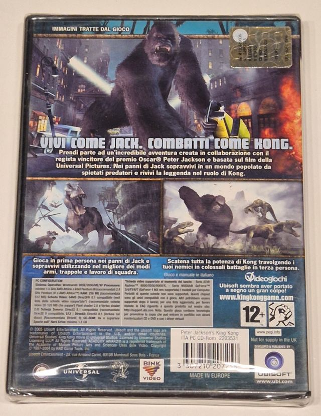 KING KONG PC NUOVO