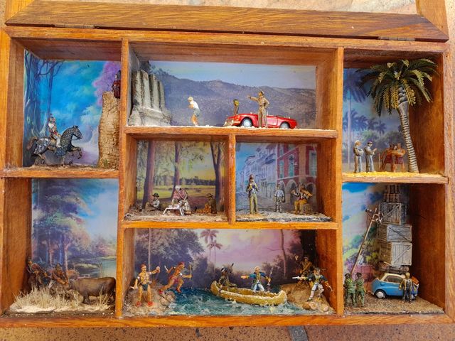 DIORAMA MAQUETA MÚLTIPLE