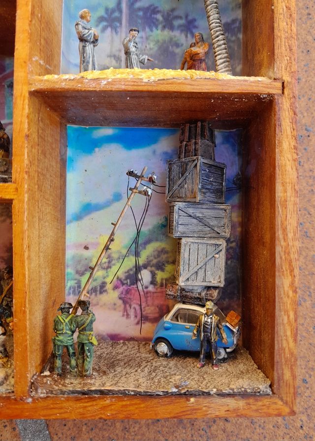 DIORAMA MAQUETA MÚLTIPLE