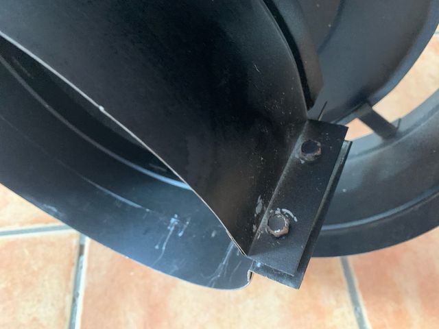 Sombrerete antirrevoco barbacoa