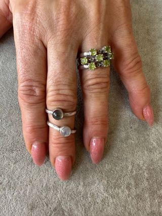 Anillos de plata de ley 925