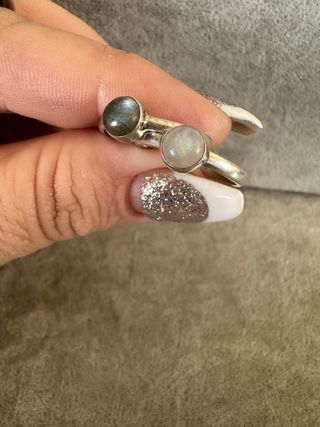 Anillos de plata de ley 925