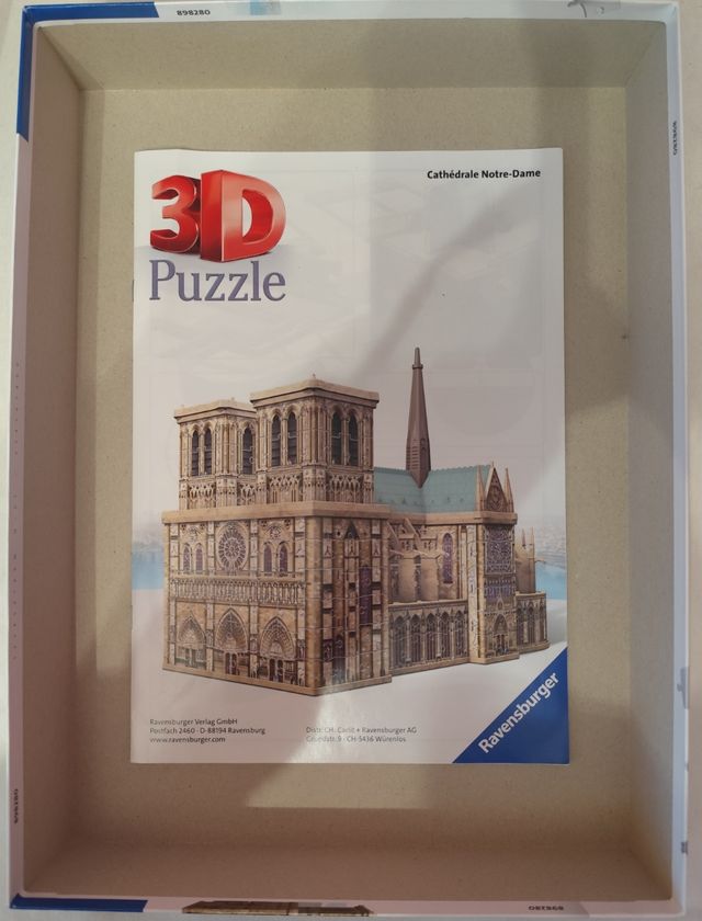 Puzzle Notre Dame - 3D