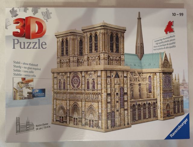 Puzzle Notre Dame - 3D