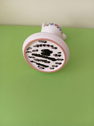 Porta candela ceramica vintage