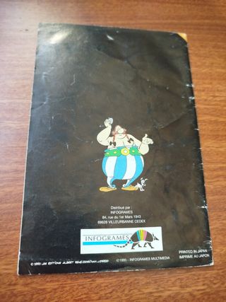Manual Asterix y Obélix Super Nintendo