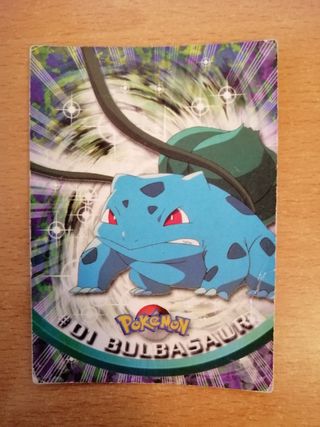 Lote 4 cartas pokemon topps verion italiana