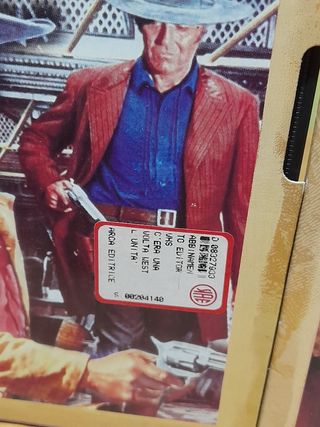 LOTTO DI 3 VHS FILM WESTERN SERGIO LEONE