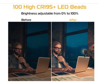 ULANZI VL100X Luz Selfie con Clip #RFMPTT