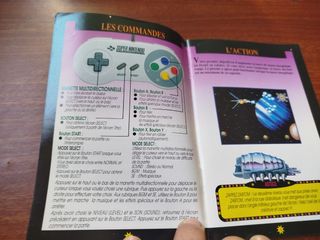 Manual R-Type Super Nintendo Snes pal Fr