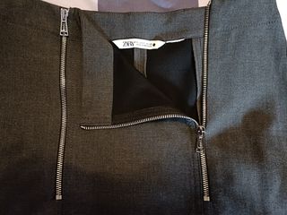 Falda Zara midi a estrenar+camiseta Custo regalo